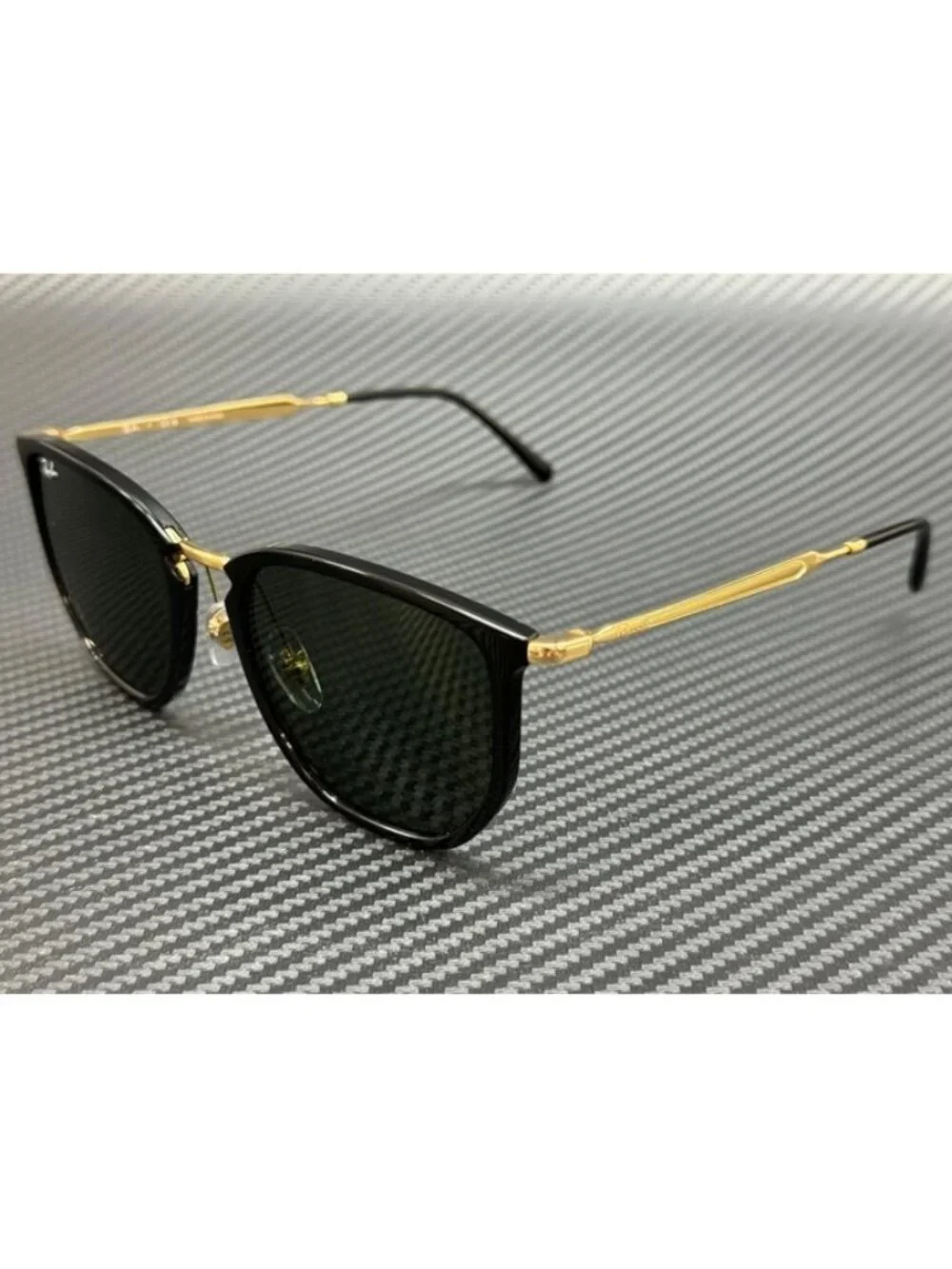 New Ray-Ban Men Black Sunglasses 50-20-145